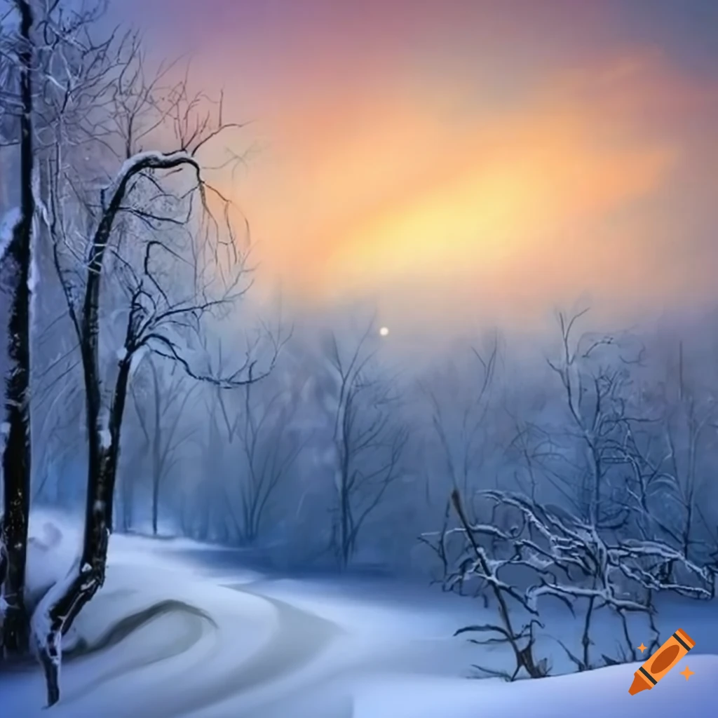peaceful-winter-scene-on-craiyon
