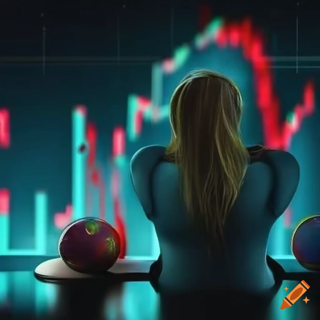Mix of trading charts and music