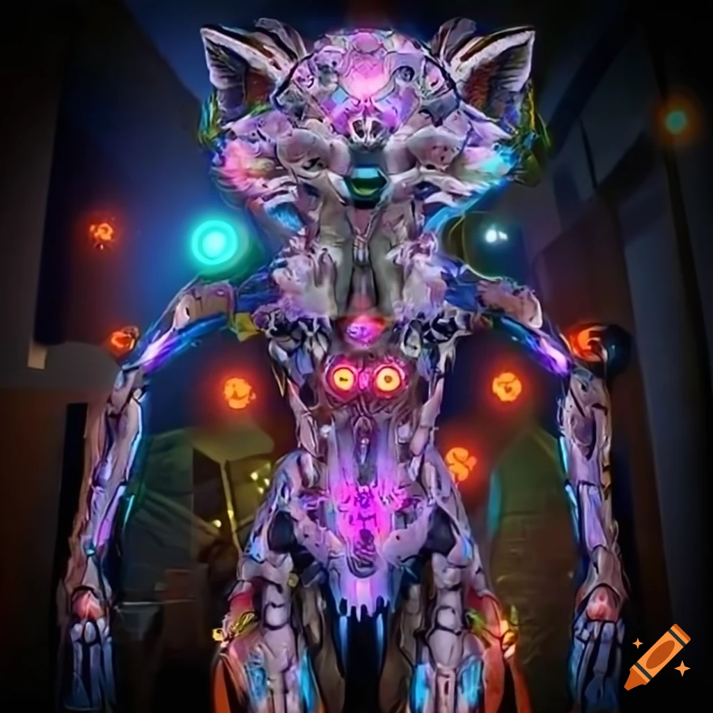 Cyborg fox maximum extreme hyper realistic closeup and full body on Craiyon