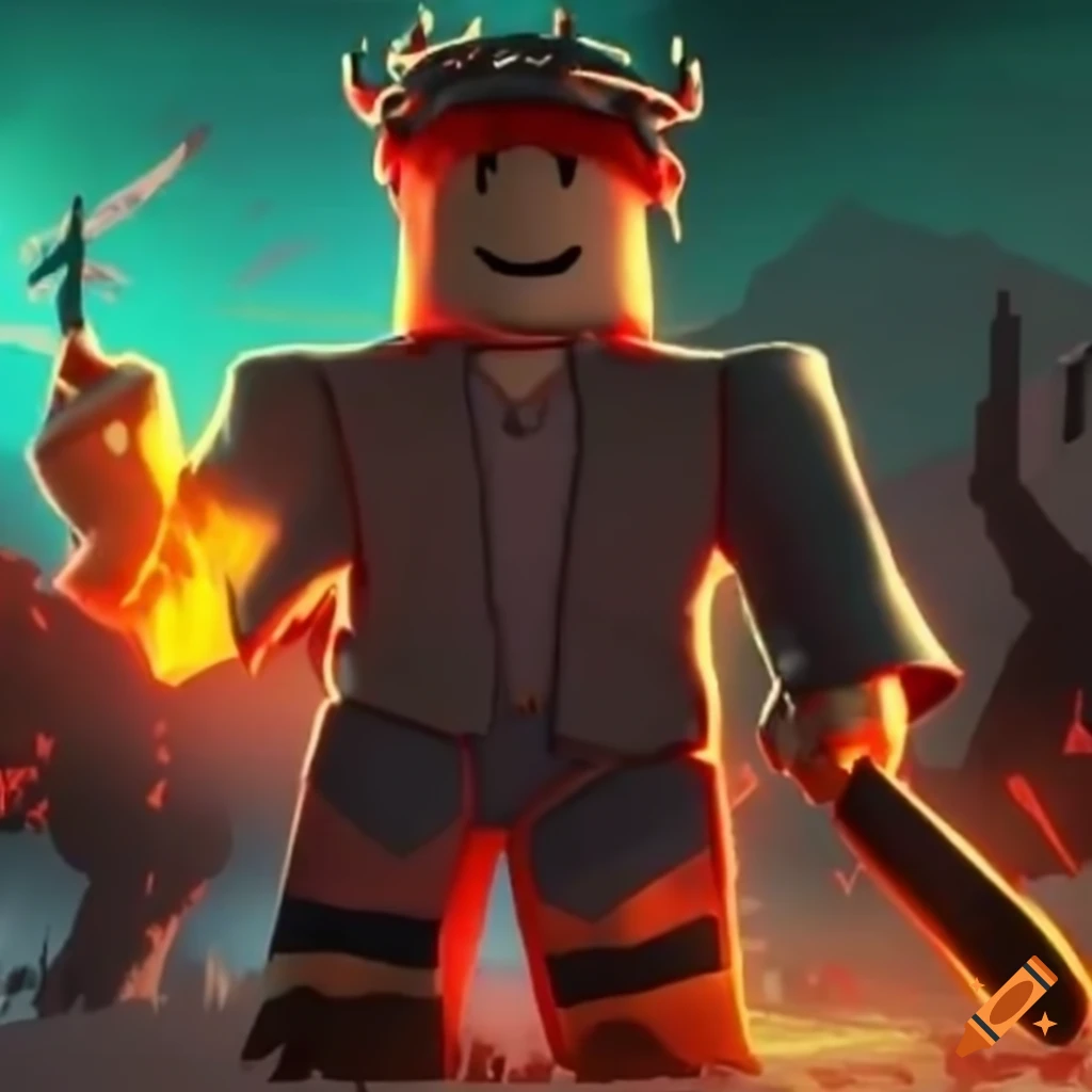 Roblox survival thumbnail on craiyon
