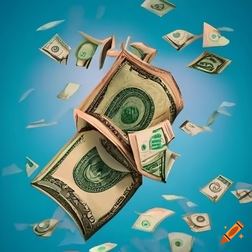 pile-of-money-and-currency-notes-on-craiyon