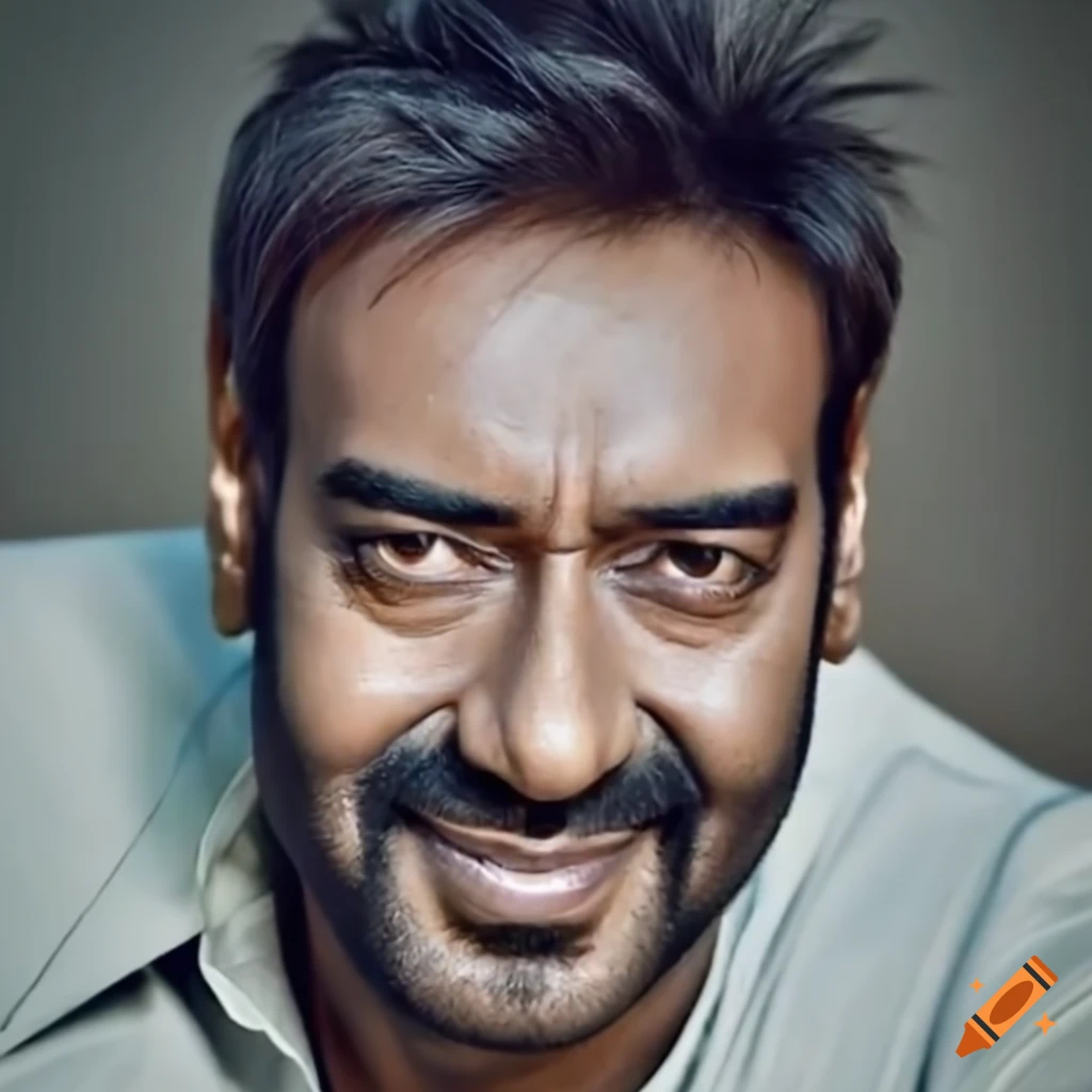Smiling Ajay Devgn