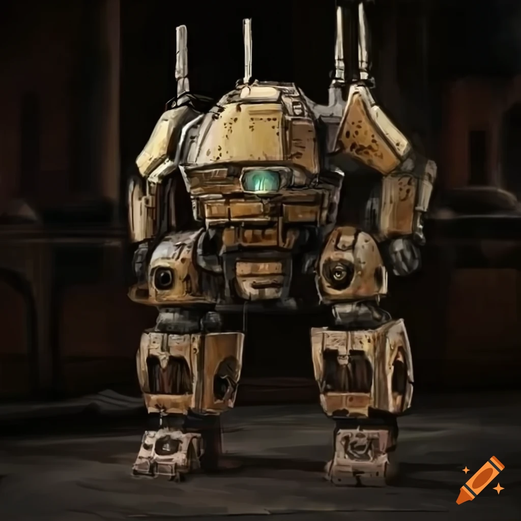 Dieselpunk mecha