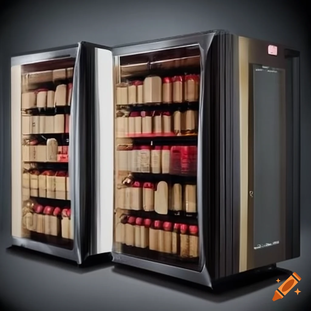 Wine coolers on Craiyon