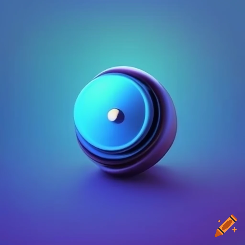 Blue gradient placeholder image for audio