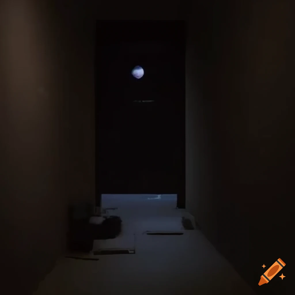 Liminal space with a nostalgic and dreamy atmosphere