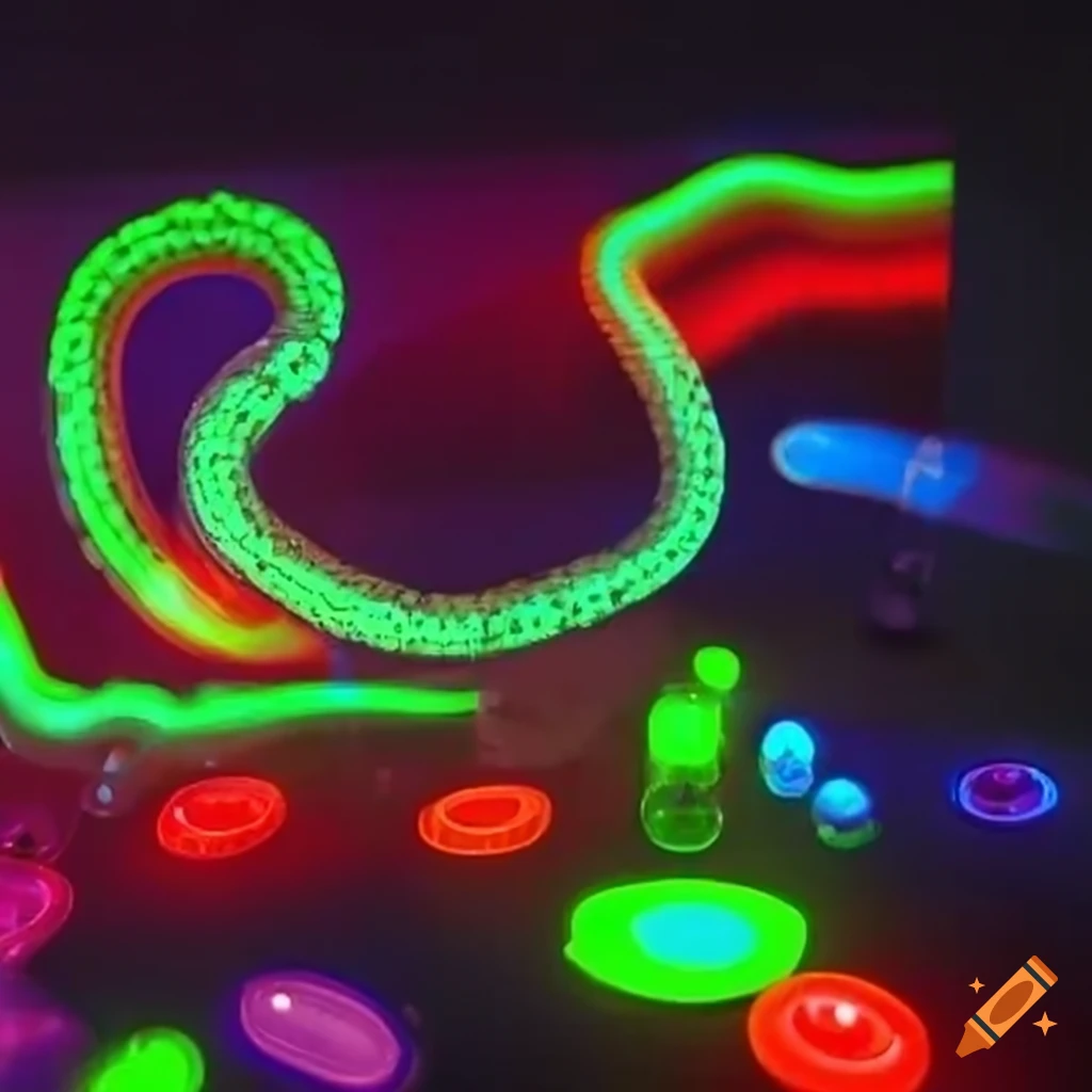 Advanced synthesizer with luminous buttons and holographic displays