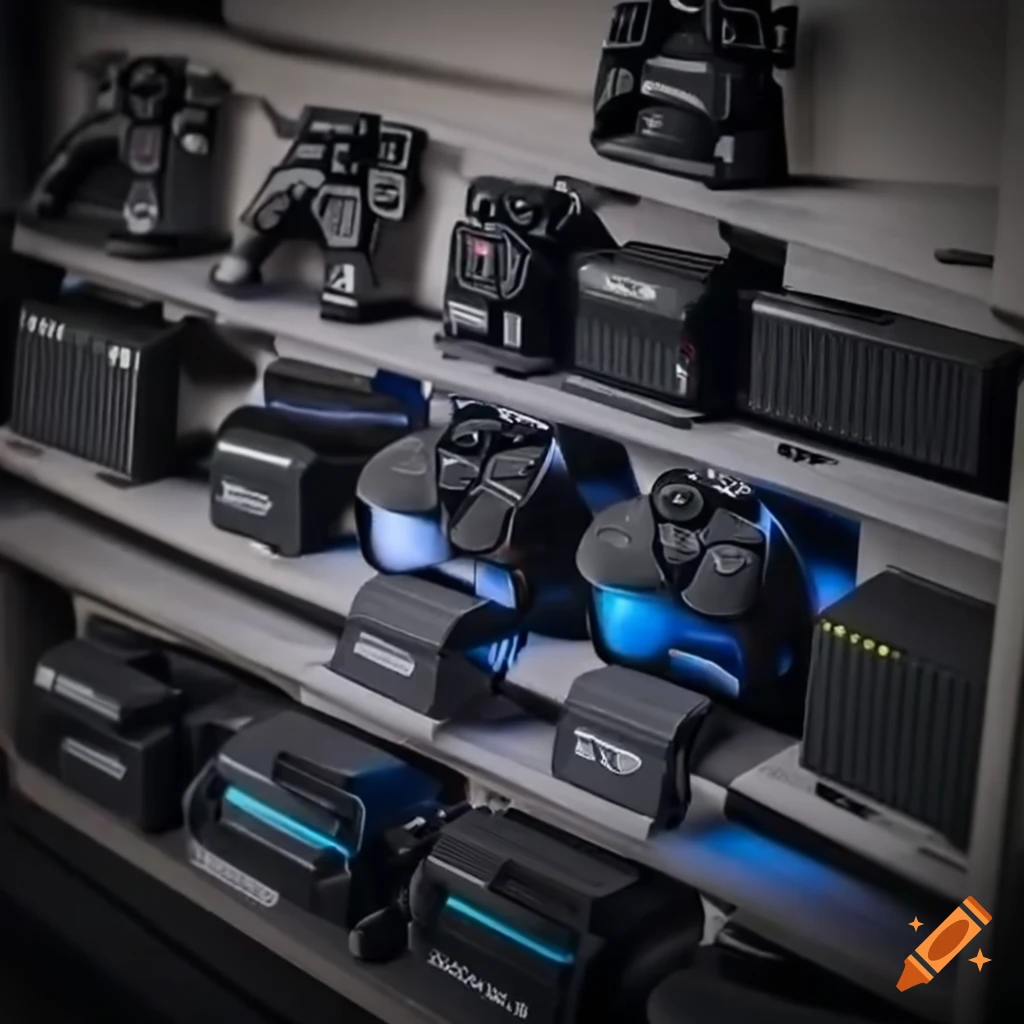 Stack of playstation 4 games on Craiyon