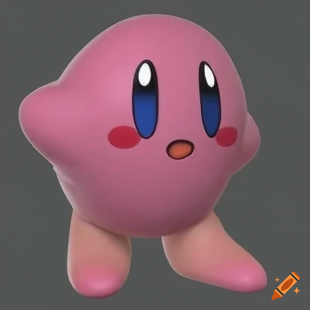Kirby character feet model