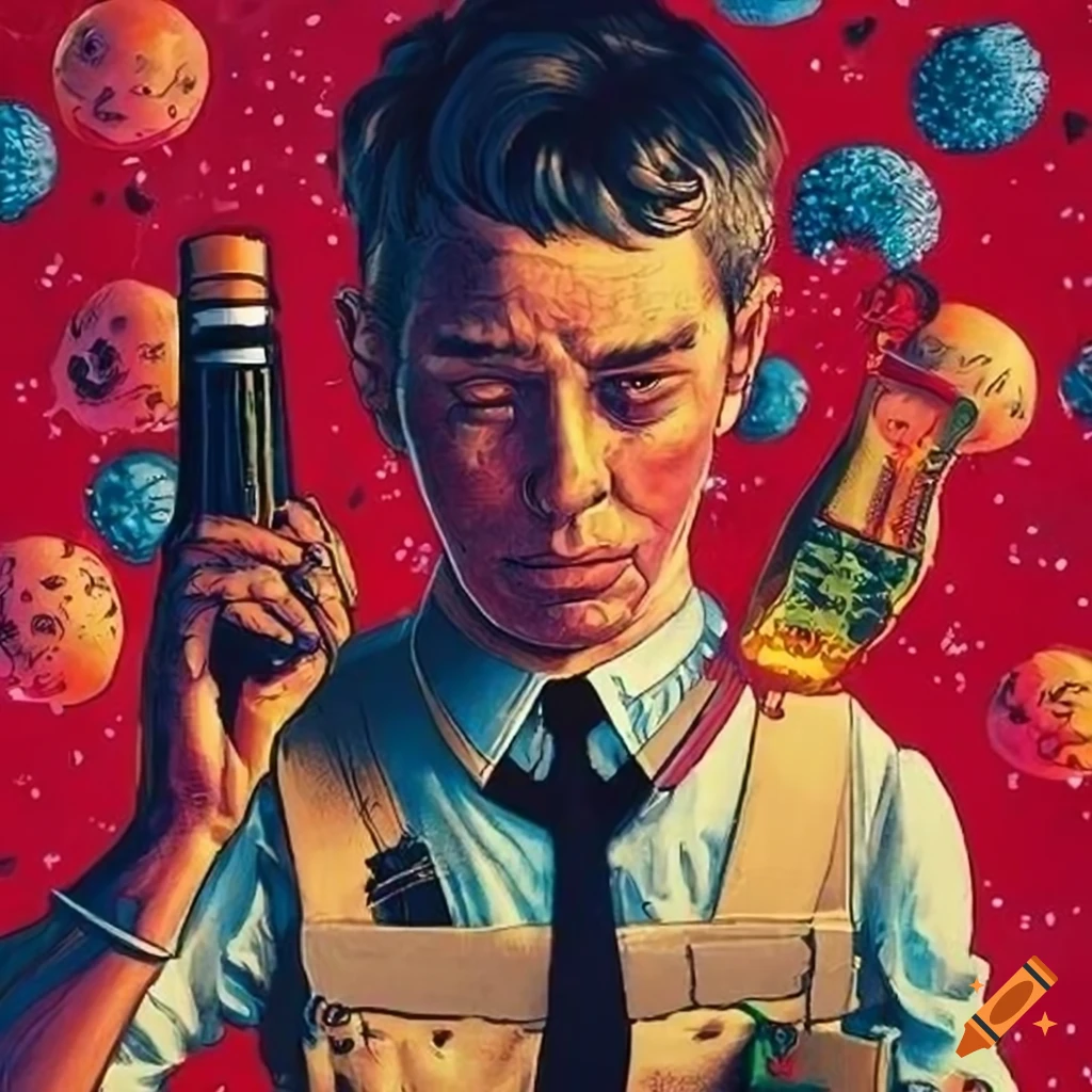 Stunning rockwell-inspired new year's illustration from noir graphic ...