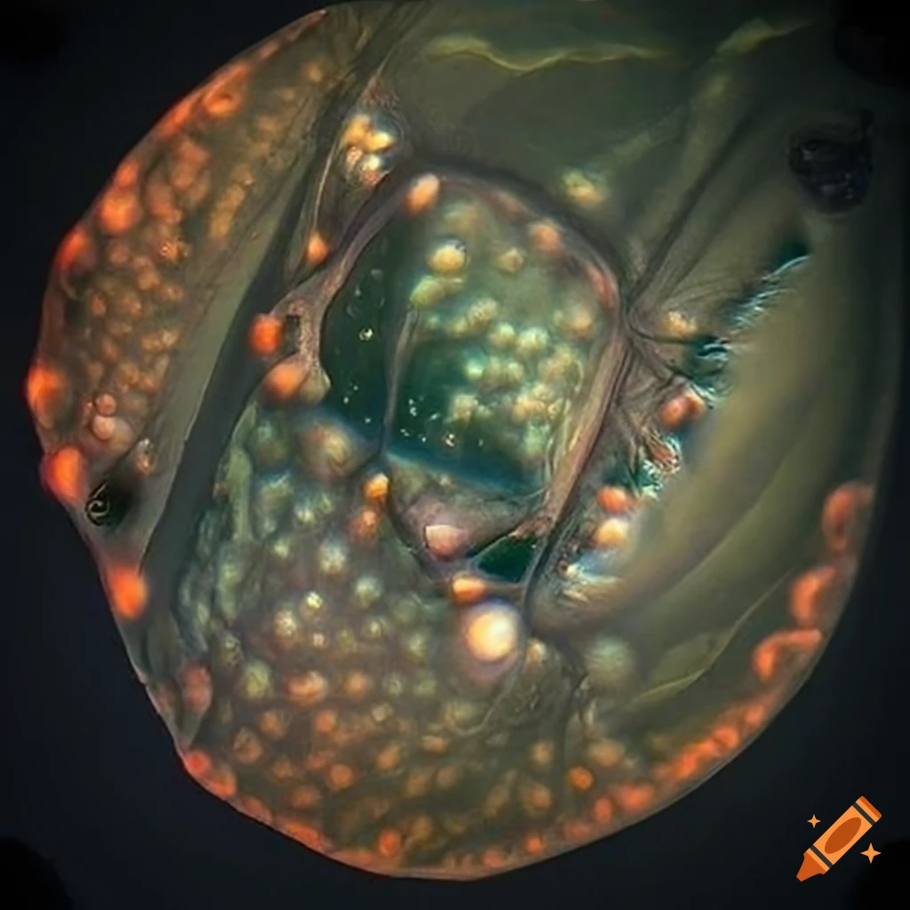 Microphotography capturing nature's splendor and life forms
