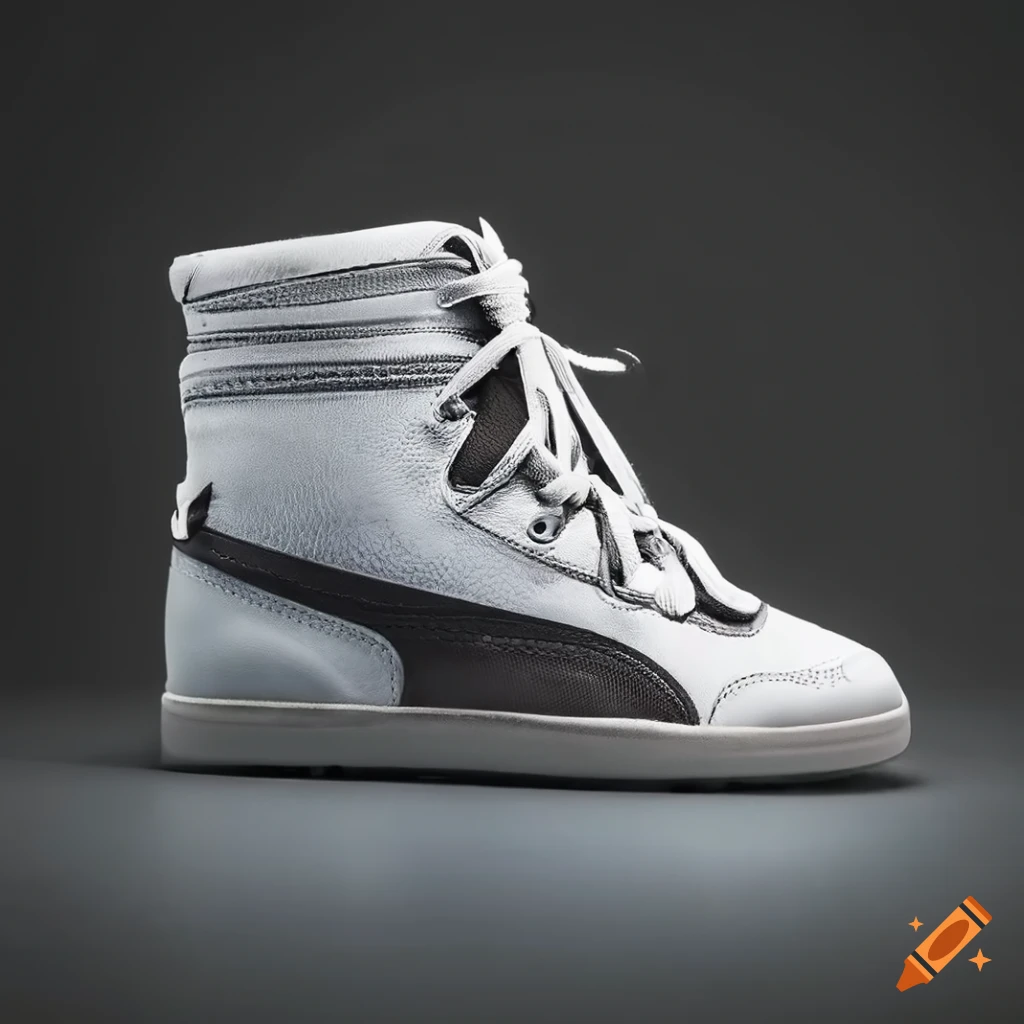 Puma mid luxury design triple logo on Craiyon