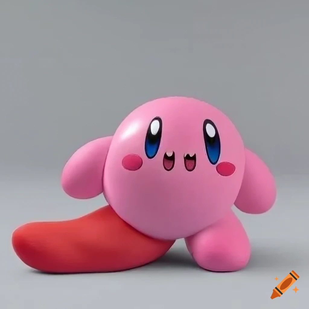 Kirby feet model on Craiyon