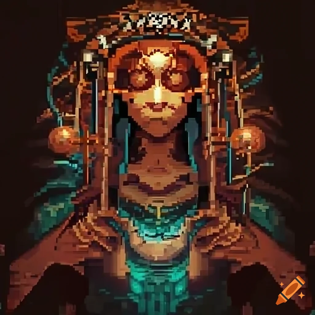 Pixel Oracle On Craiyon