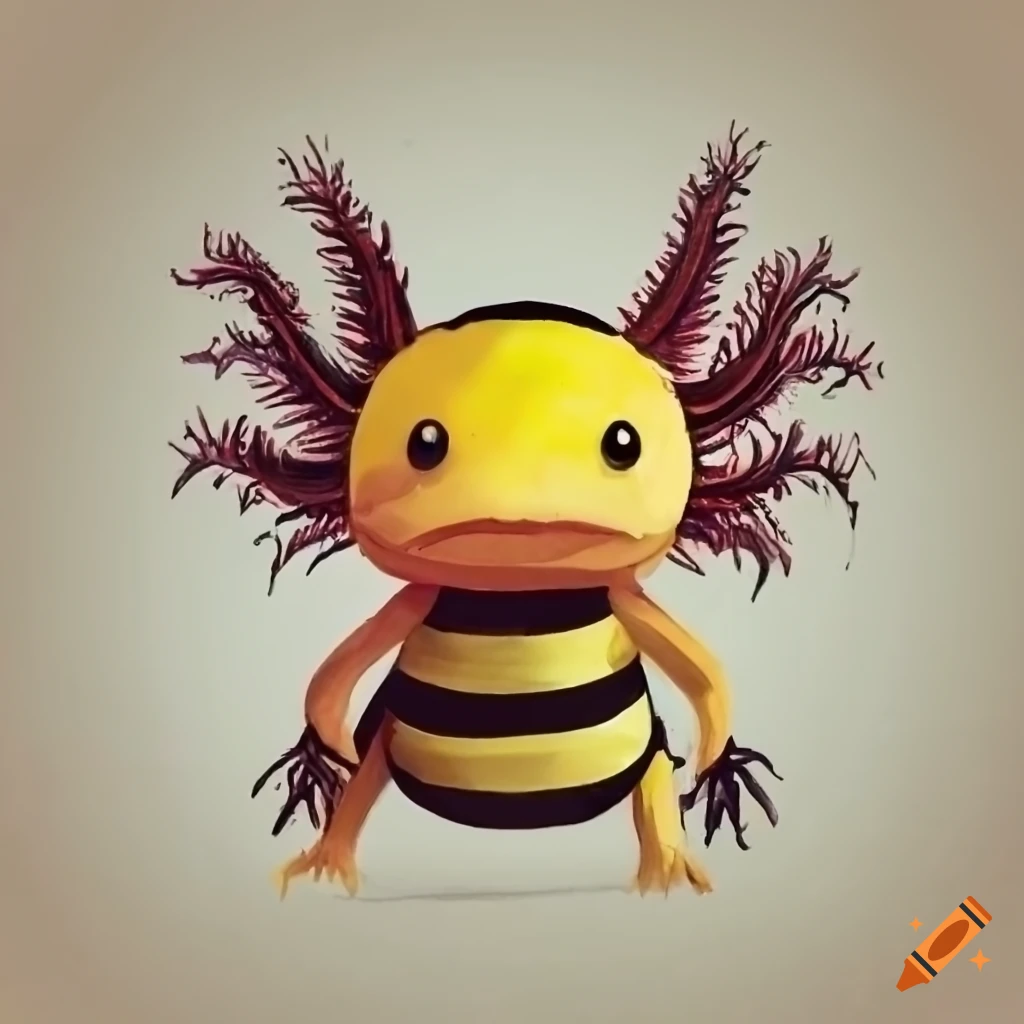 Bumblebee axolotl