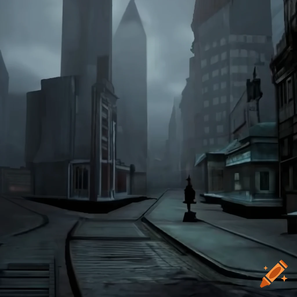 City 17 from half-life 2 on Craiyon