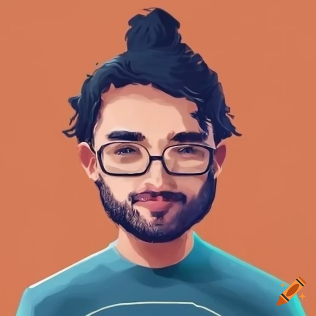 Profile picture for backend developer on Slack on Craiyon