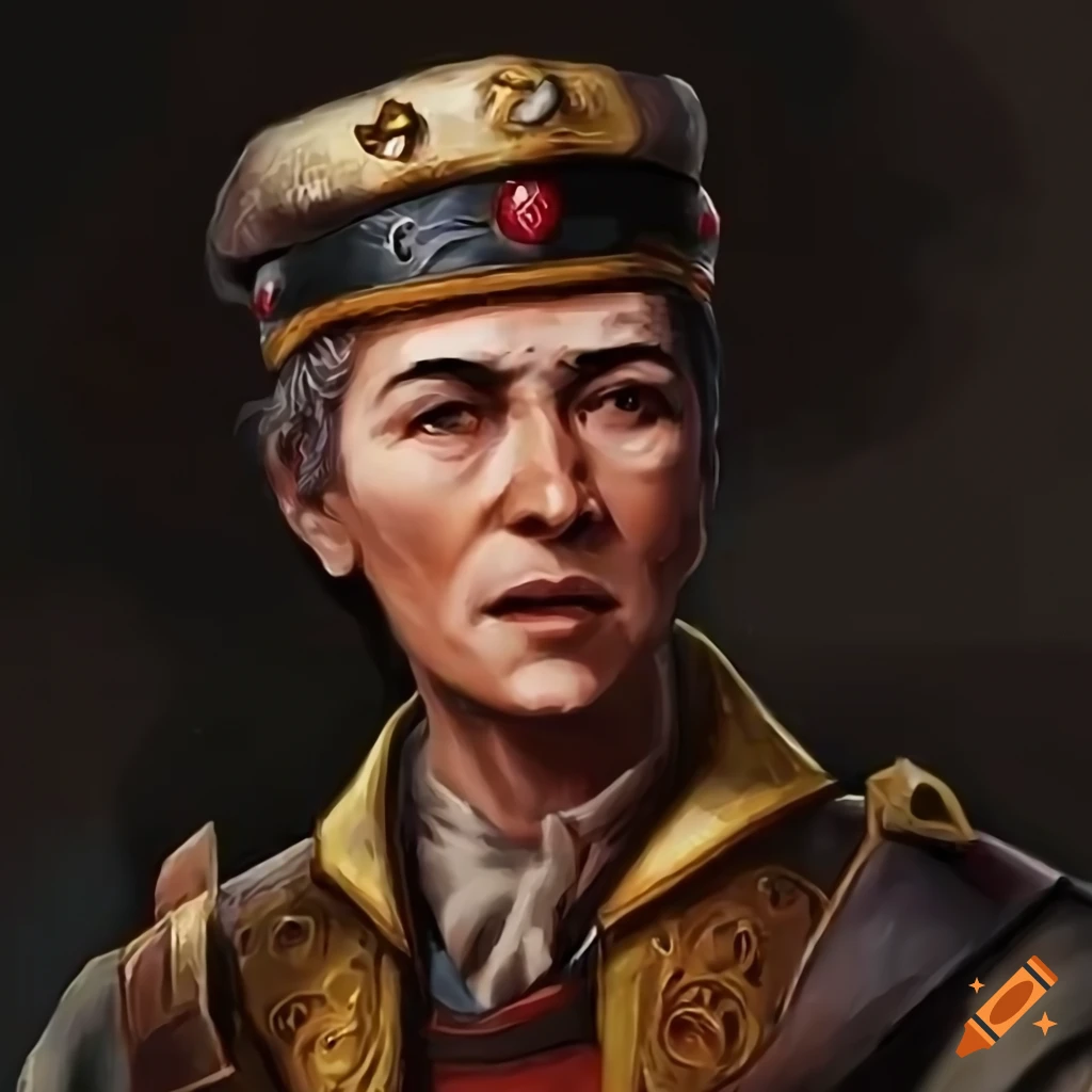Hoi4 leader portrait of alaskan king leader on craiyon