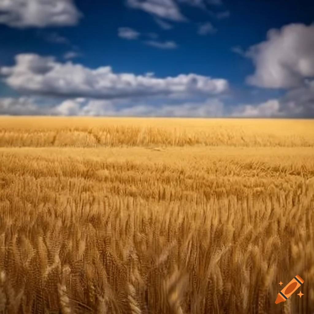 Wheat field on Craiyon