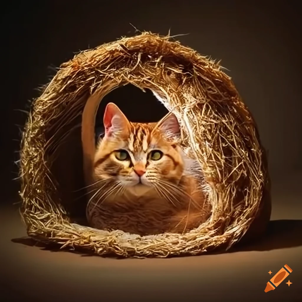 Rolled Up Blanket With A Cat Hole And Straw Bed On Top On Craiyon rolled-up-blanket-with-a-cat-hole-and-straw-bed-on-top-on-craiyon