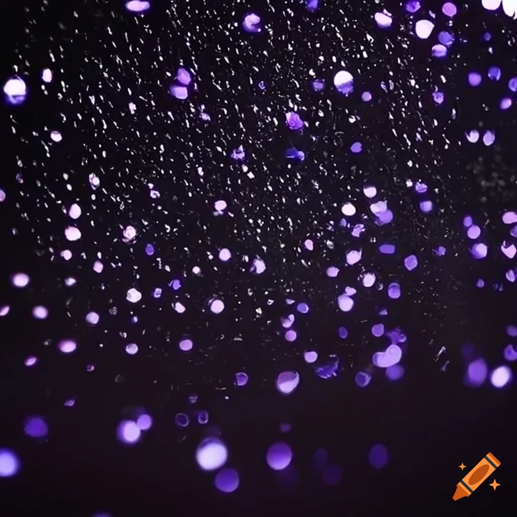 Glitter rain