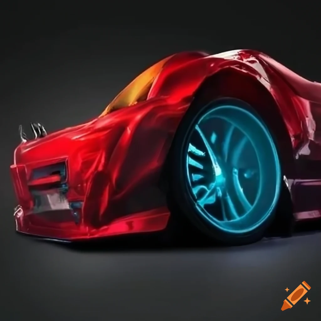 Drift rider on a skateboard on Craiyon