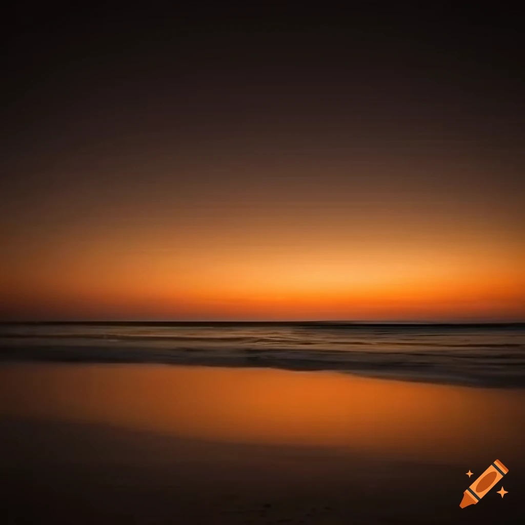 Glittering beach on Craiyon