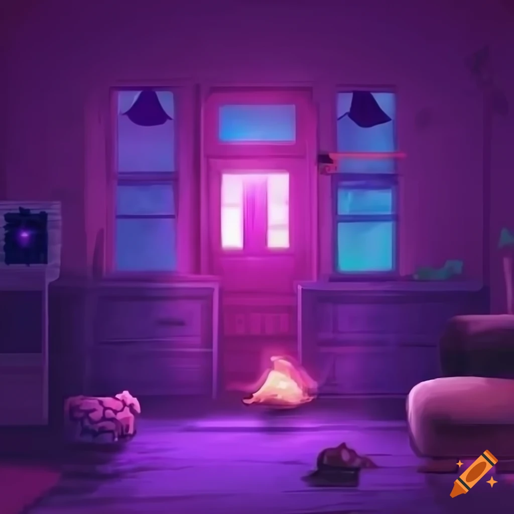 Cozy offline background for Twitch stream