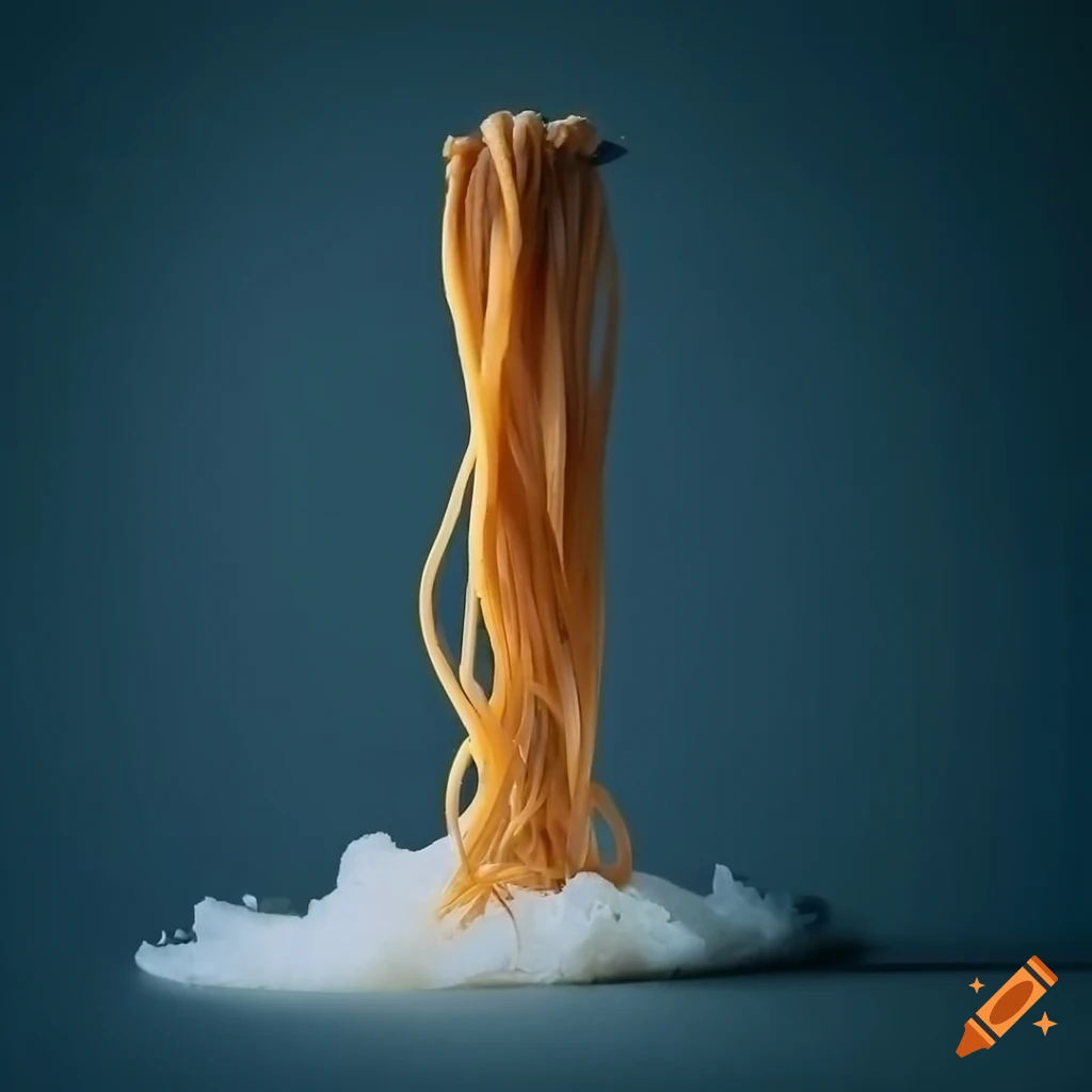 Japanese noodles in a dark mood food photography