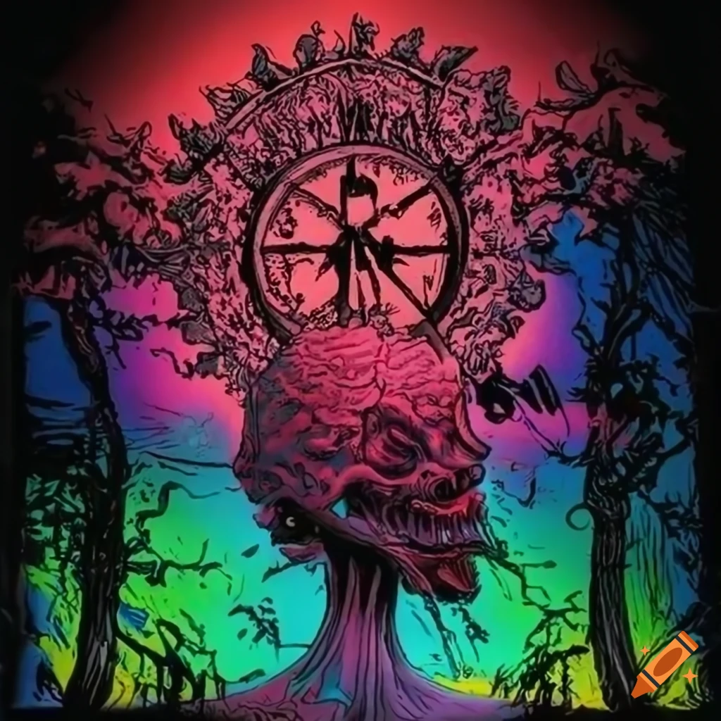 Album Cover For Stoner Rock Music On Craiyon album-cover-for-stoner-rock-music-on-craiyon
