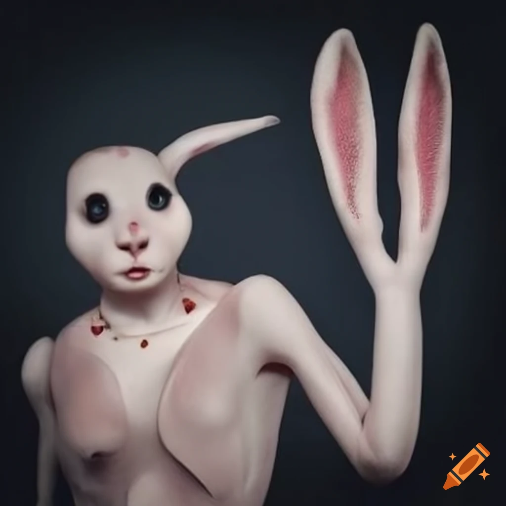 Trickster Humanoid Rabbit Humanoid rabbit on Craiyon