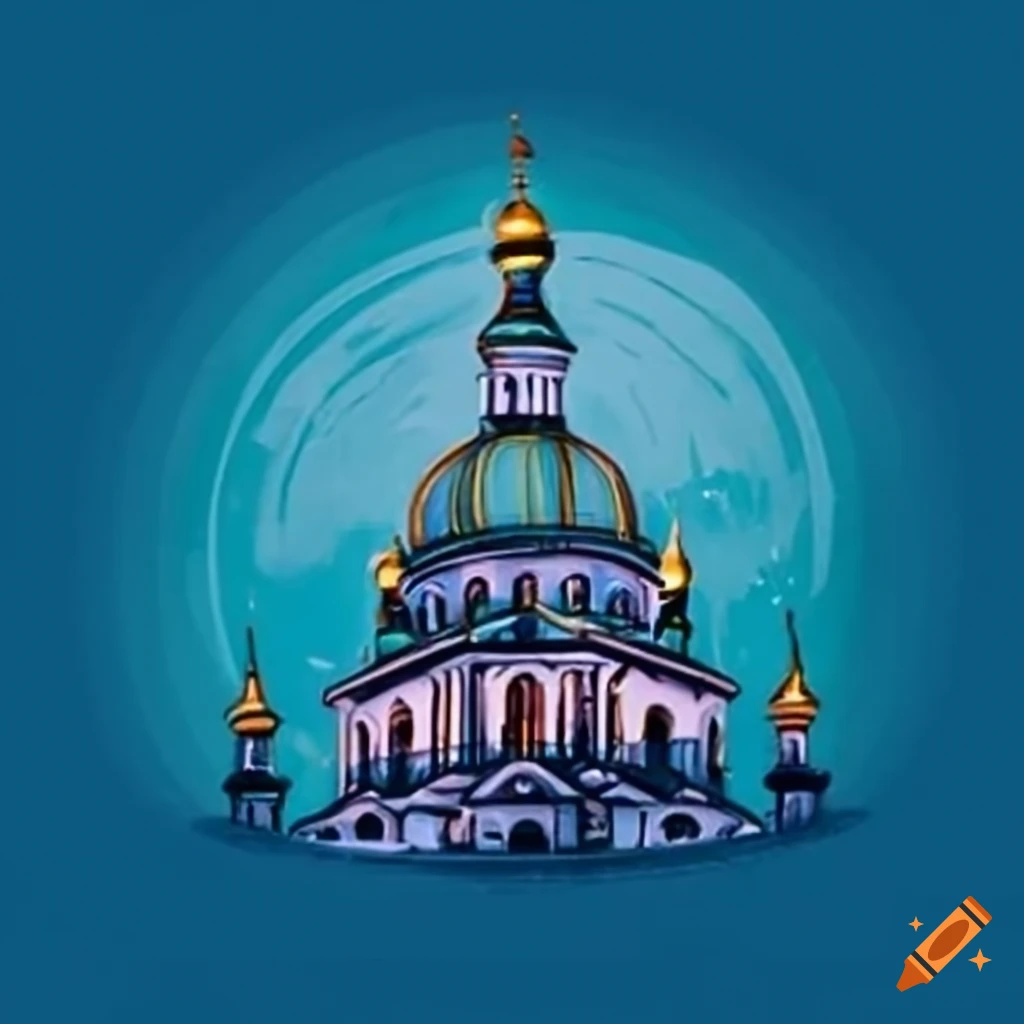 Kiev cityscape on Craiyon