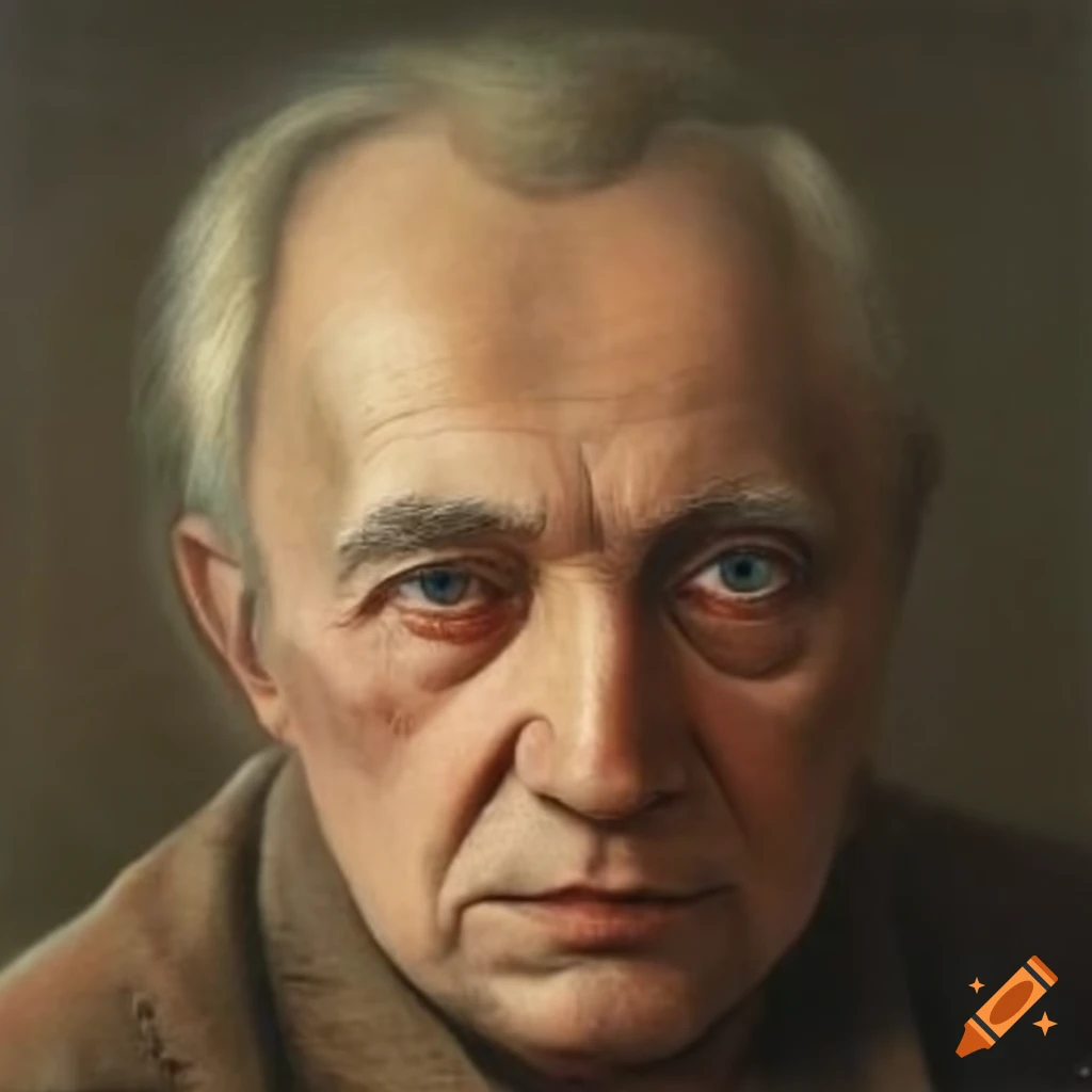 Portrait of viatcheslav vladimirovich zhilinsky from riga, latvia on