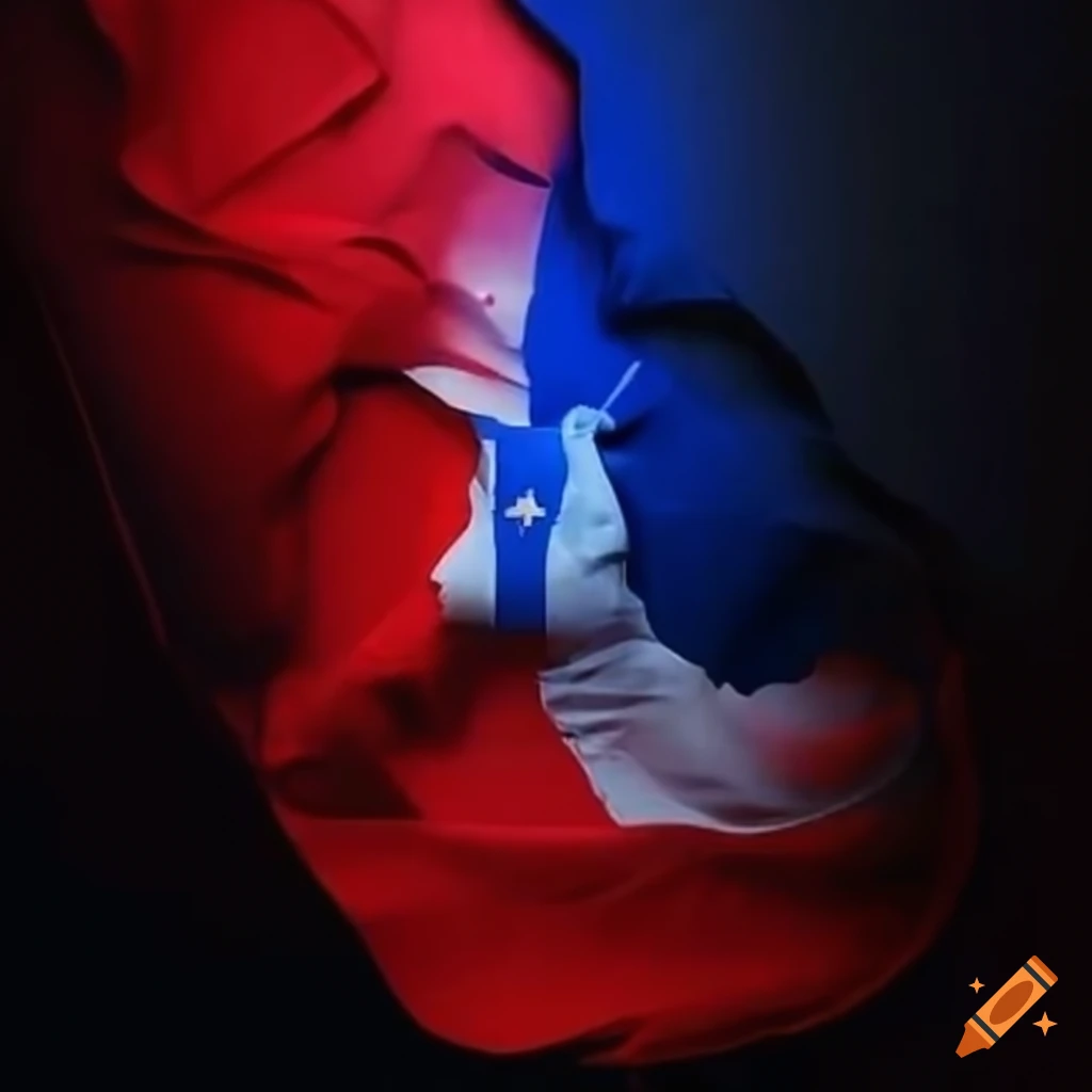 Flag of Lebanon and France