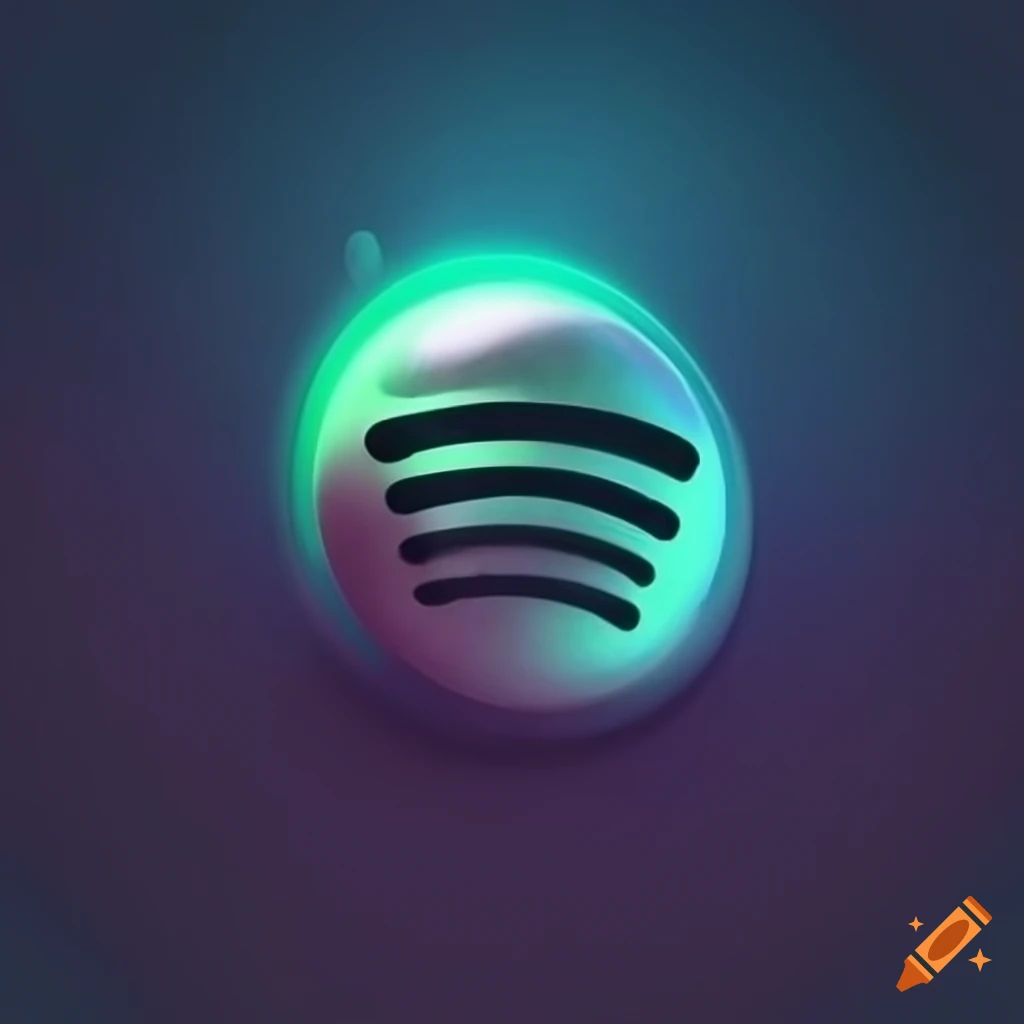 Spotifylike messaging on telegram on Craiyon