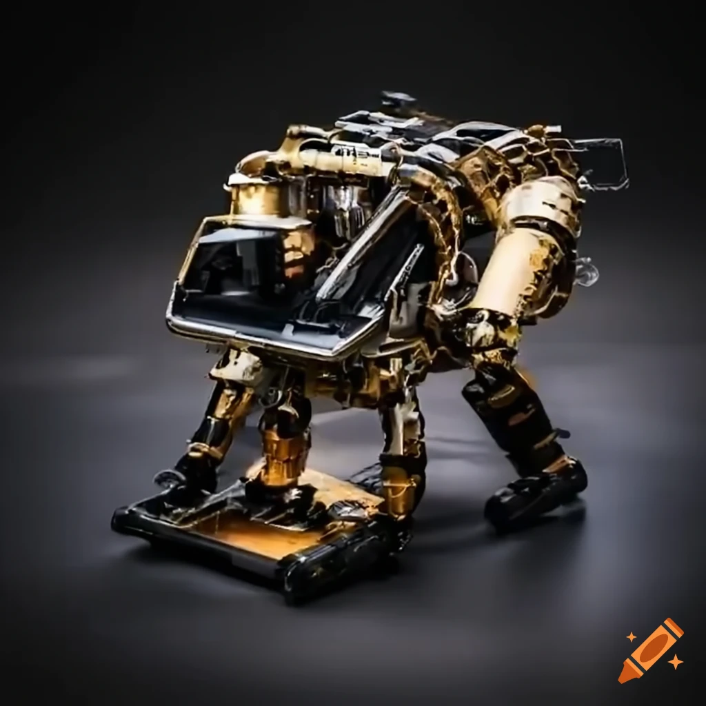 Robot truck on Craiyon