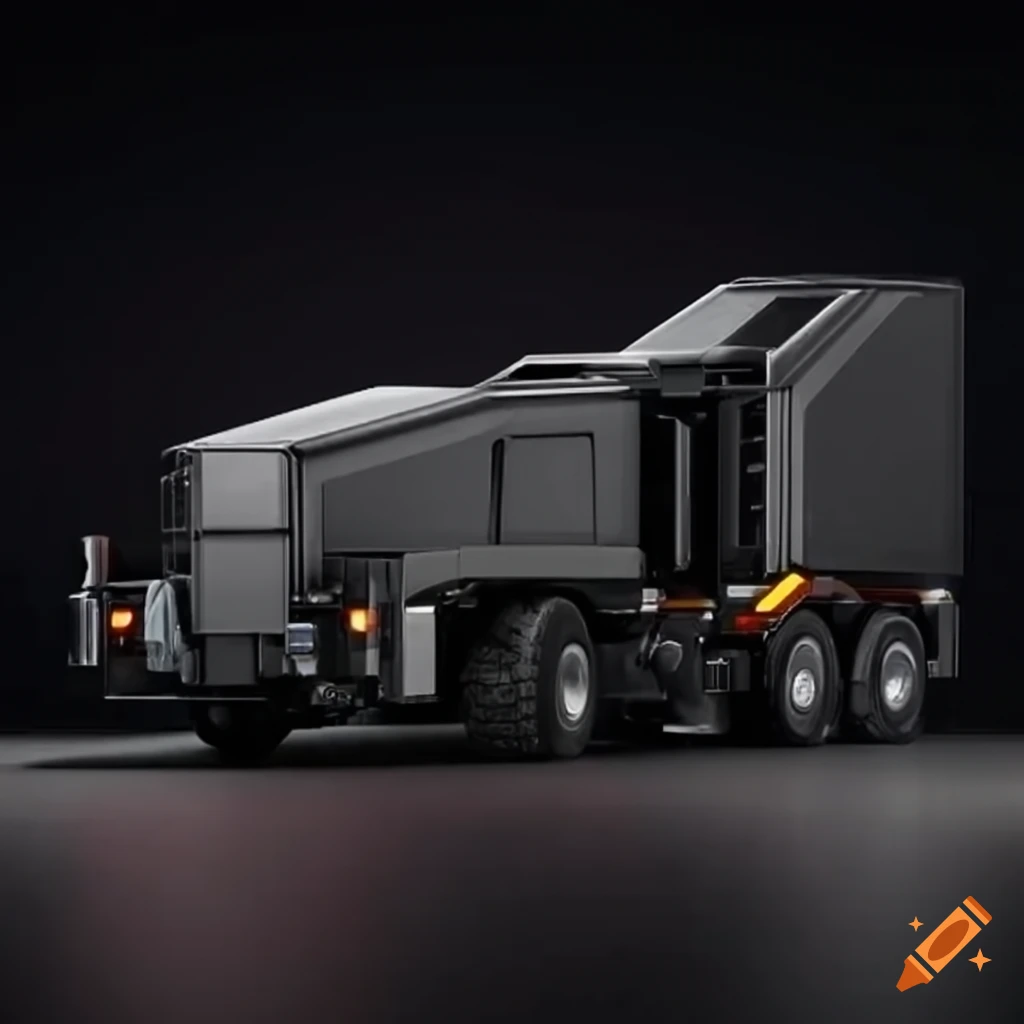 Robot truck on Craiyon