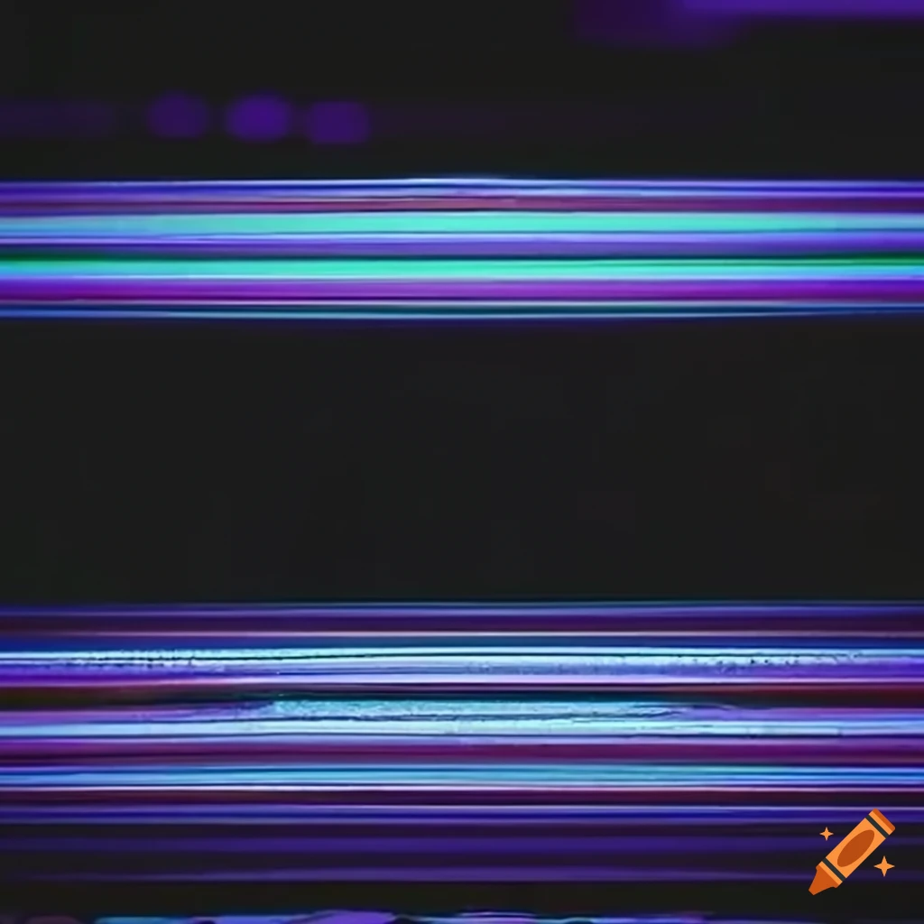 High quality monochrome vhs glitch tape filter on Craiyon