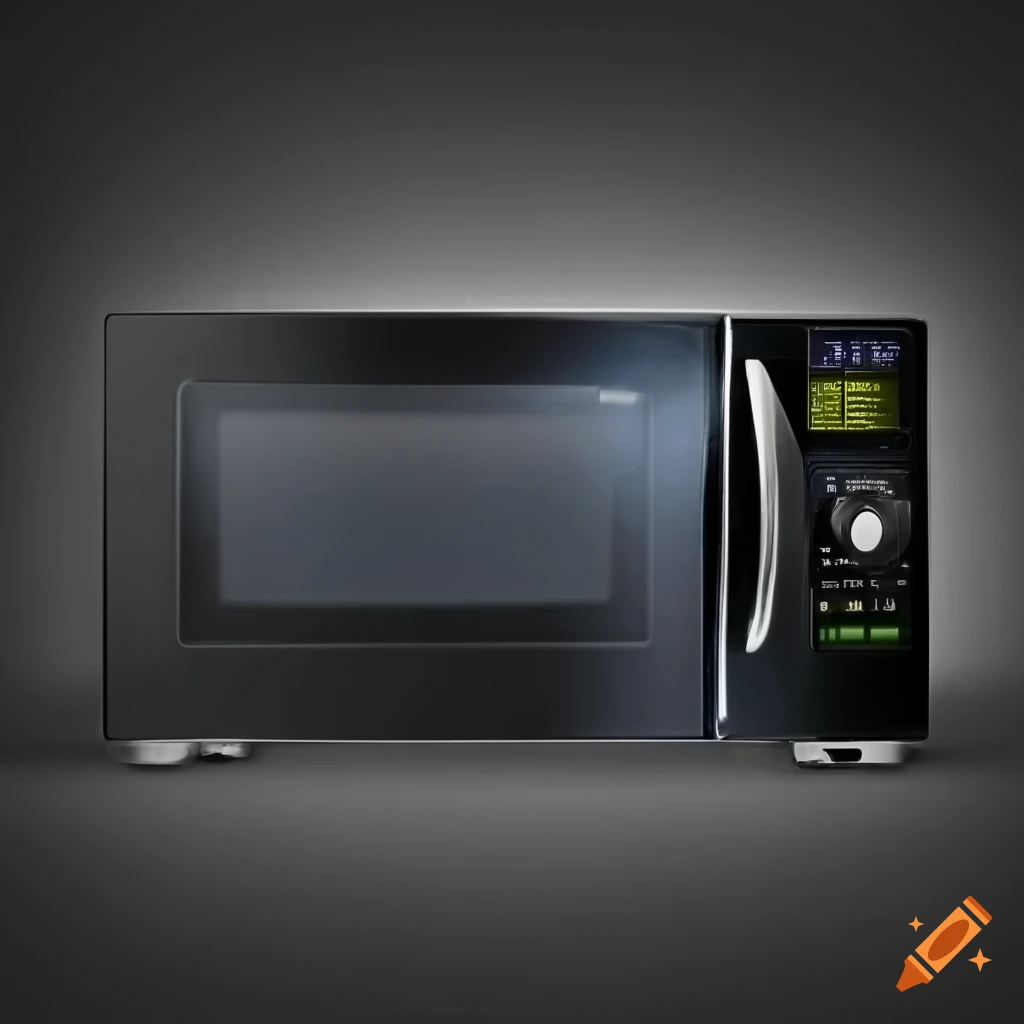 Microwave with eyes on Craiyon