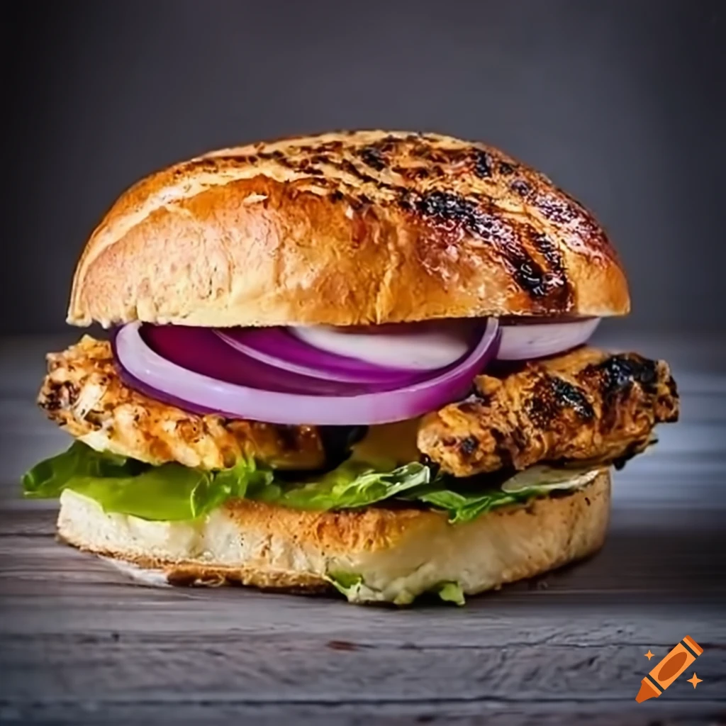 Grilled chicken sandwich