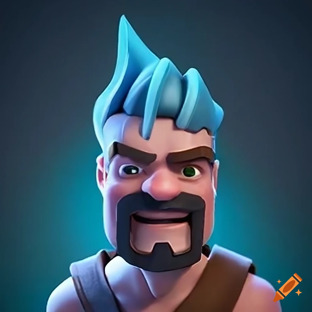 Clash royale role play on Craiyon