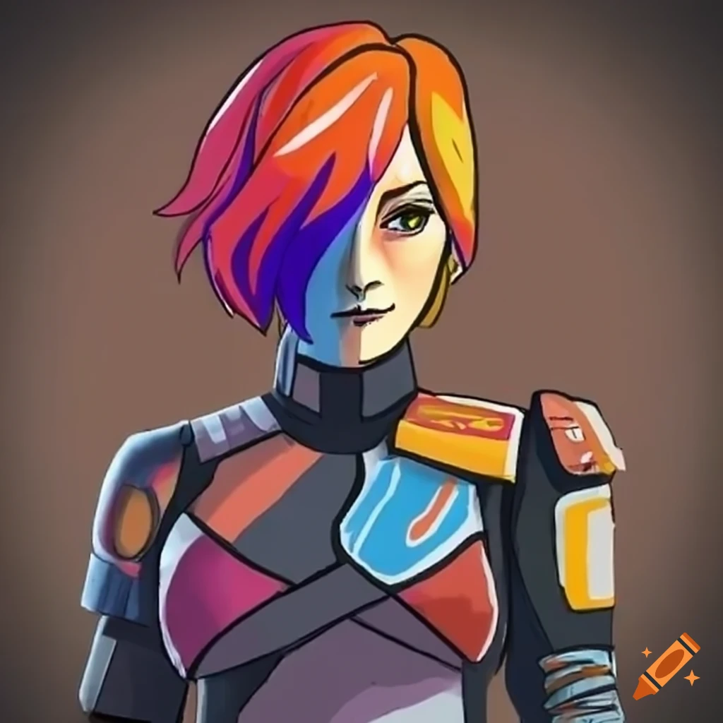 Rebels Sabine Wren from the animated series