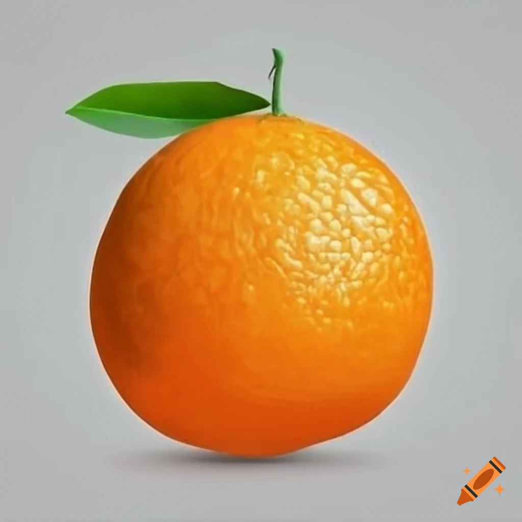 Orange fruit on Craiyon