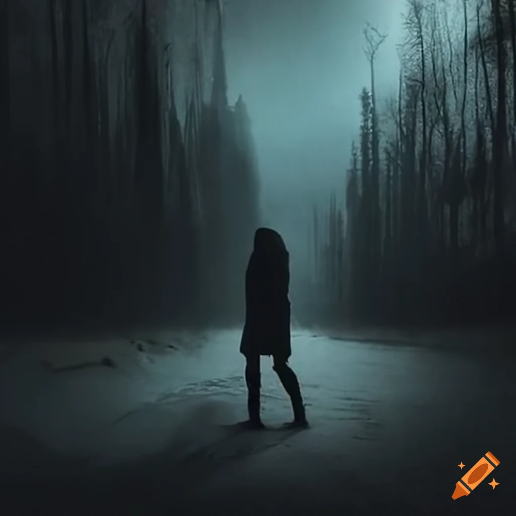 Photograph of a stalker in an alien land