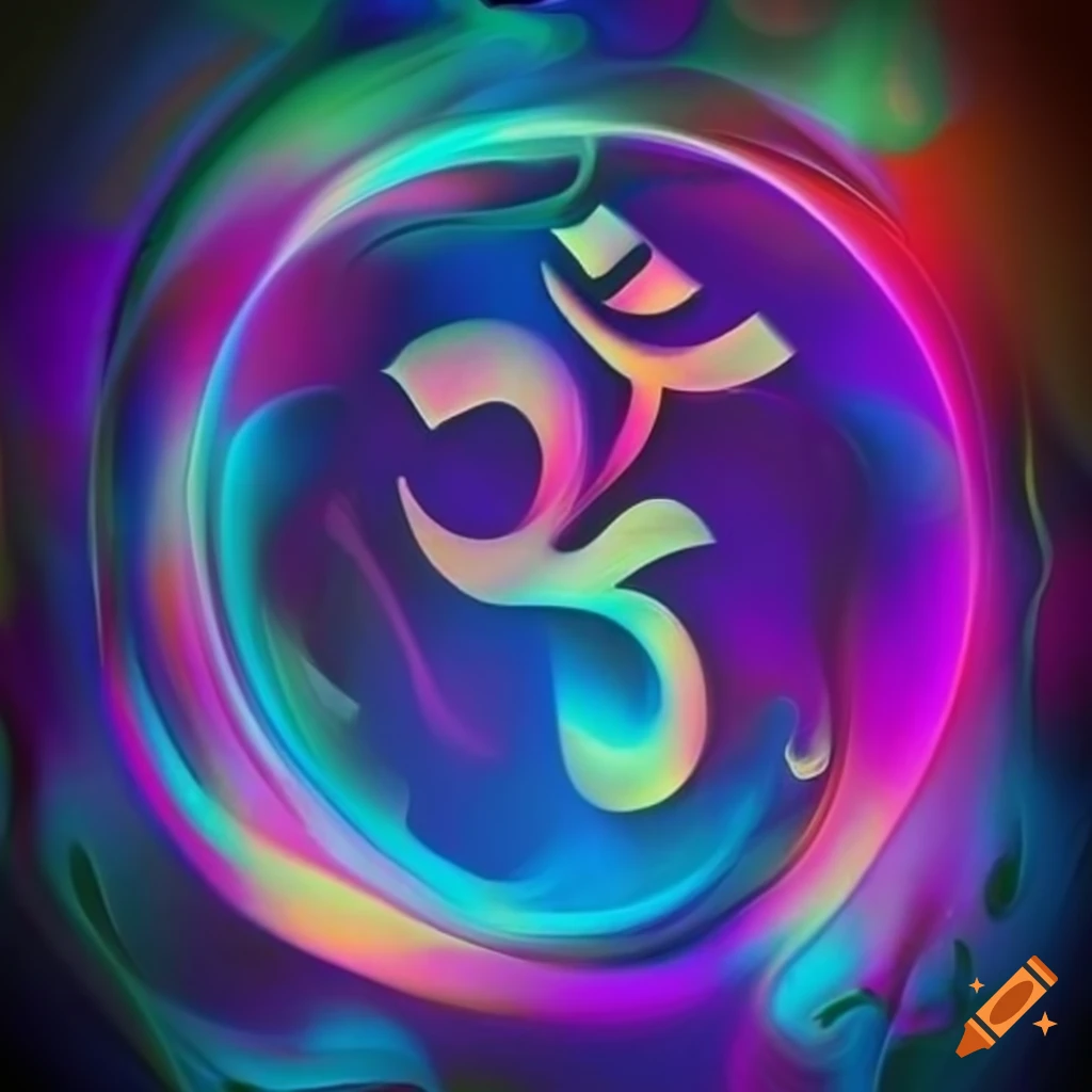 Artistic abstract design in Indian style
