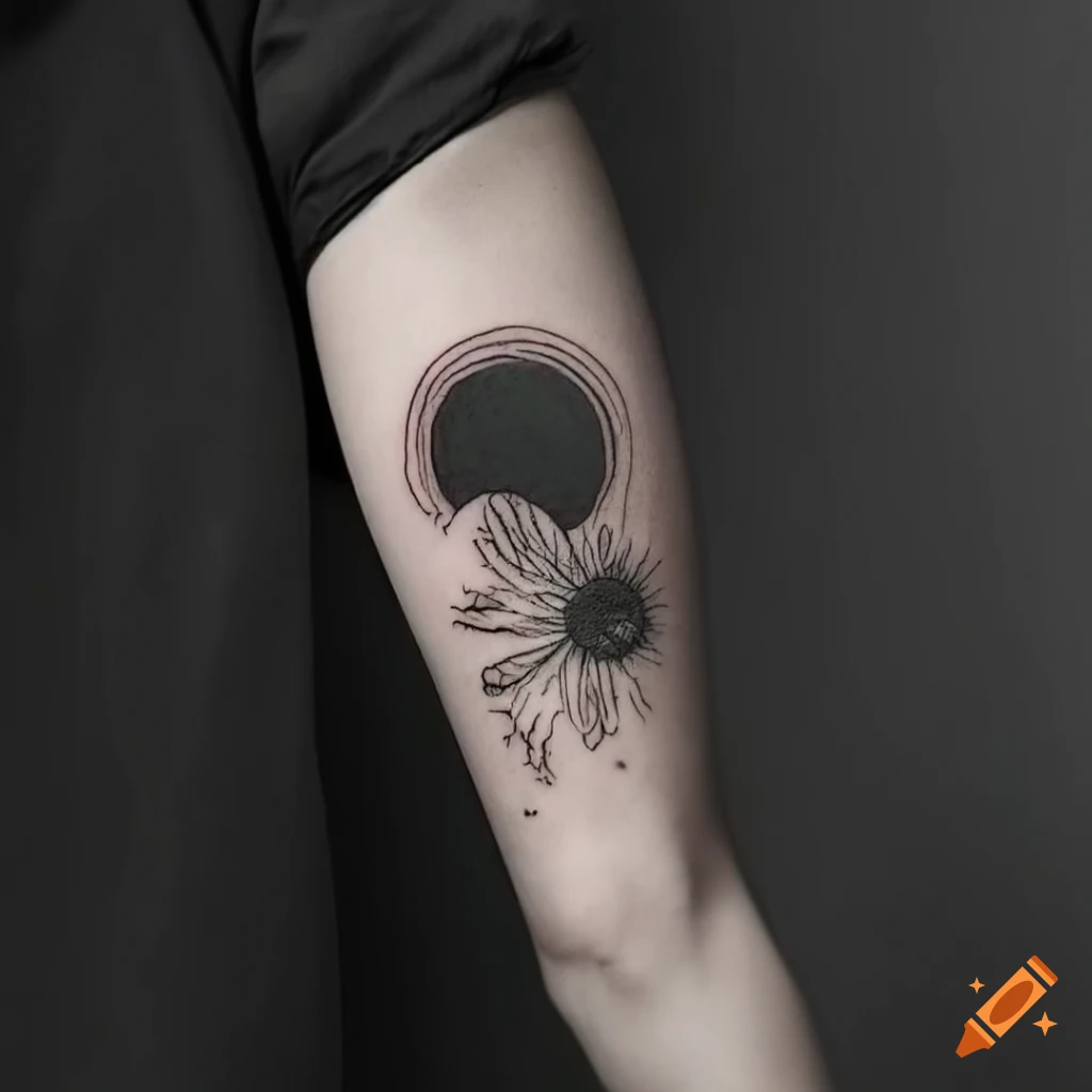 Beautiful Sunflower Tattoo Ideas