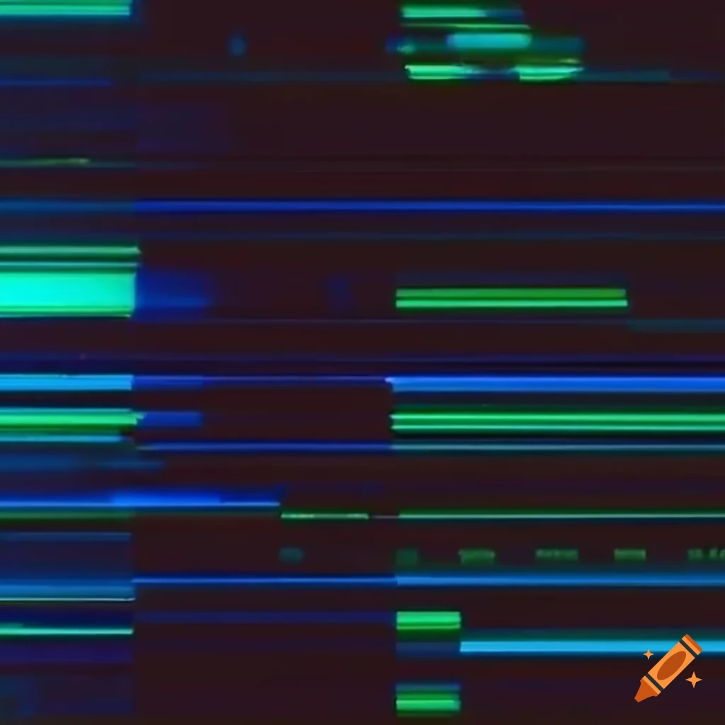 Vhs filter effect with high resolution 4k quality and video glitch on