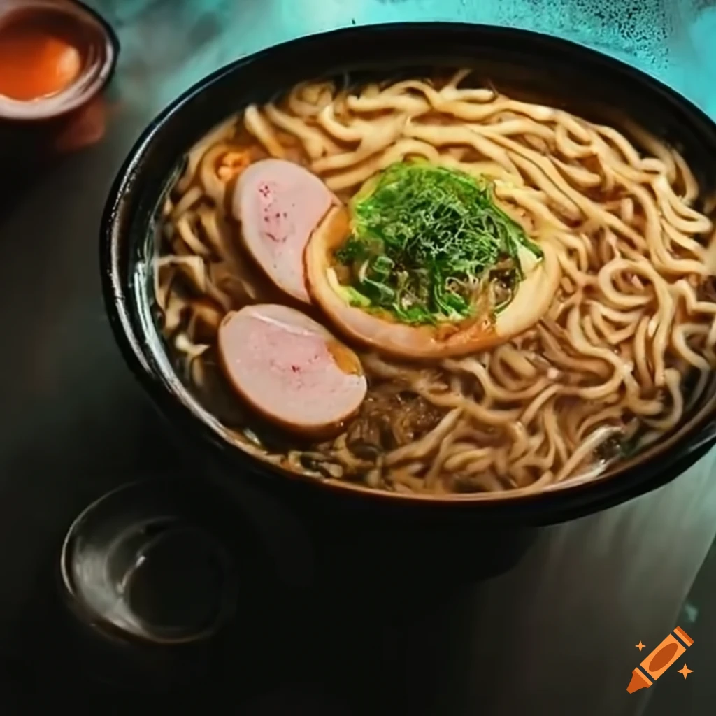 Delicious bowl of ramen
