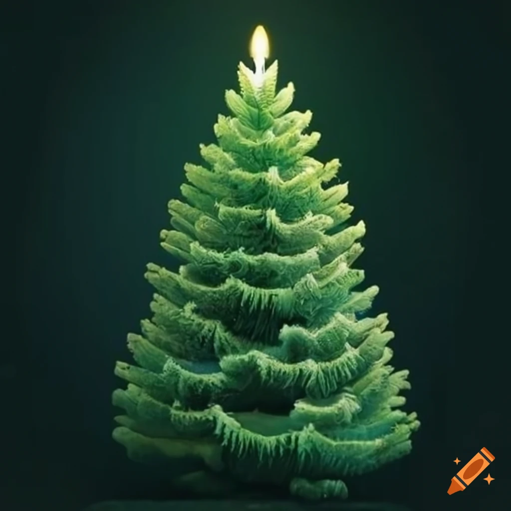 Green leaf emoji on Craiyon