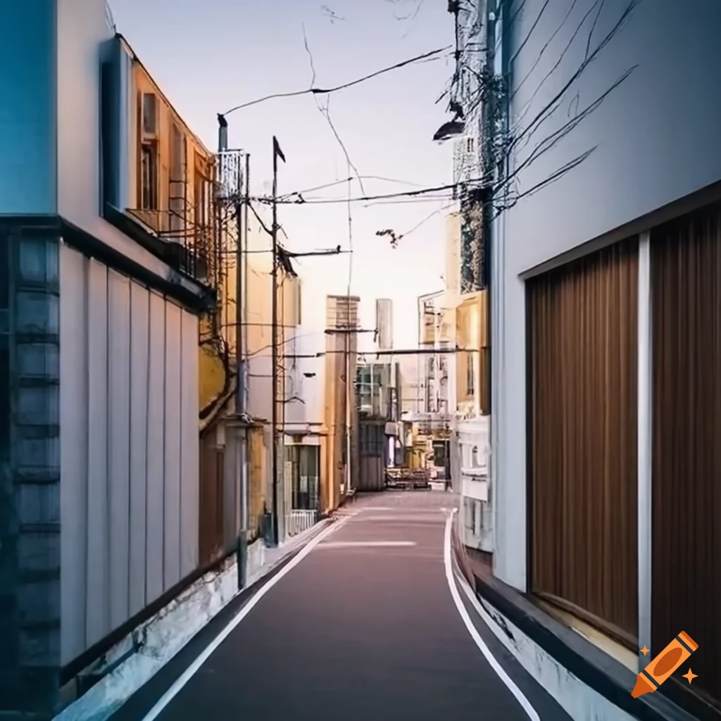 Sou Fujimoto's avant-garde Japanese architecture with minimalistic wooden house in Shibuya, Tokyo at dawn